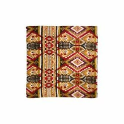 Wyoming Traders Aztec 1 Olive Green Wild Rag Scarf, A1