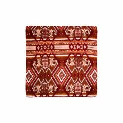 Wyoming Traders Aztec 3 Brown White Wild Rag Scarf, A3