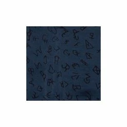Wyoming Traders Brand Navy Mini Wild Rag Scarf, SBRN