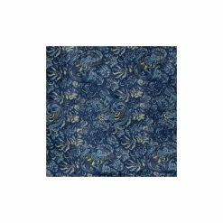 Wyoming Traders Frontier Calico 8 Blue Wild Rag Scarf, Extra Large, XC8