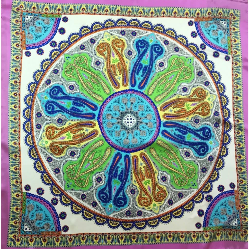 Wyoming Traders Charmeuse 19 Byzantine Scarf, CH19 1 Wyoming Traders Charmeuse 19 Byzantine Scarf, CH19