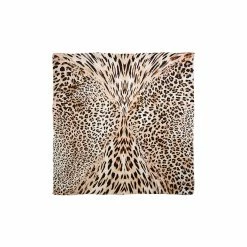 Wyoming Traders Charmeuse 5 Leopard Scarf, Extra Large, XCH5