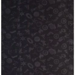 Wyoming Traders Cowboy Logo Jacquard Silk Scarf, 34.5 in., CLB