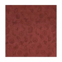 Wyoming Traders Cowboy Logo Jacquard Silk Scarf, 34.5 in., CLCR