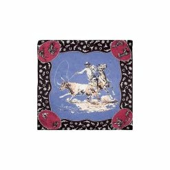 Wyoming Traders Limited Edition Cm Russell Slate B. Scarf, LCS