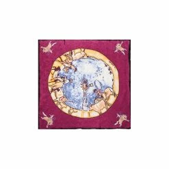 Wyoming Traders Limited Edition Windmill Raspberry Scarf, LWR