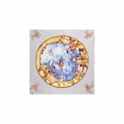 Wyoming Traders Limited Edition Windmill Silver Scarf, LWS