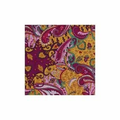 Wyoming Traders Paisley Lemon Berry Scarf, PLB