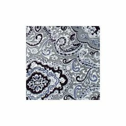 Wyoming Traders Paisley Silver/ Black Scarf, PSB