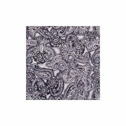 Wyoming Traders Paisley Silver/Smoke Scarf, PSS