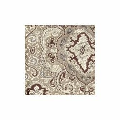 Wyoming Traders Paisley Silver/Black Scarf, Extra Large, XPSB