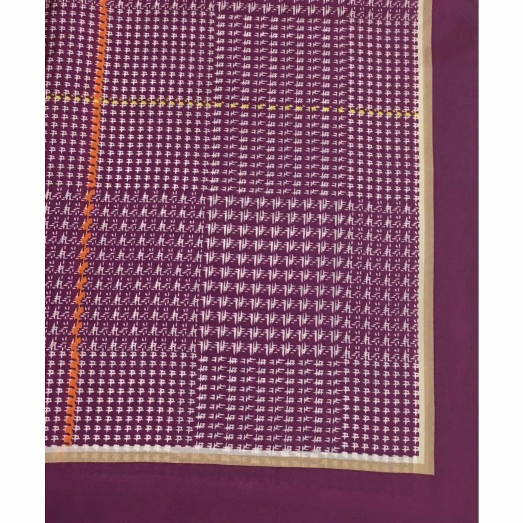 Wyoming Traders Plaid #7 Plum Scarf, PL7 2 Wyoming Traders Plaid #7 Plum Scarf, PL7 - Image 2