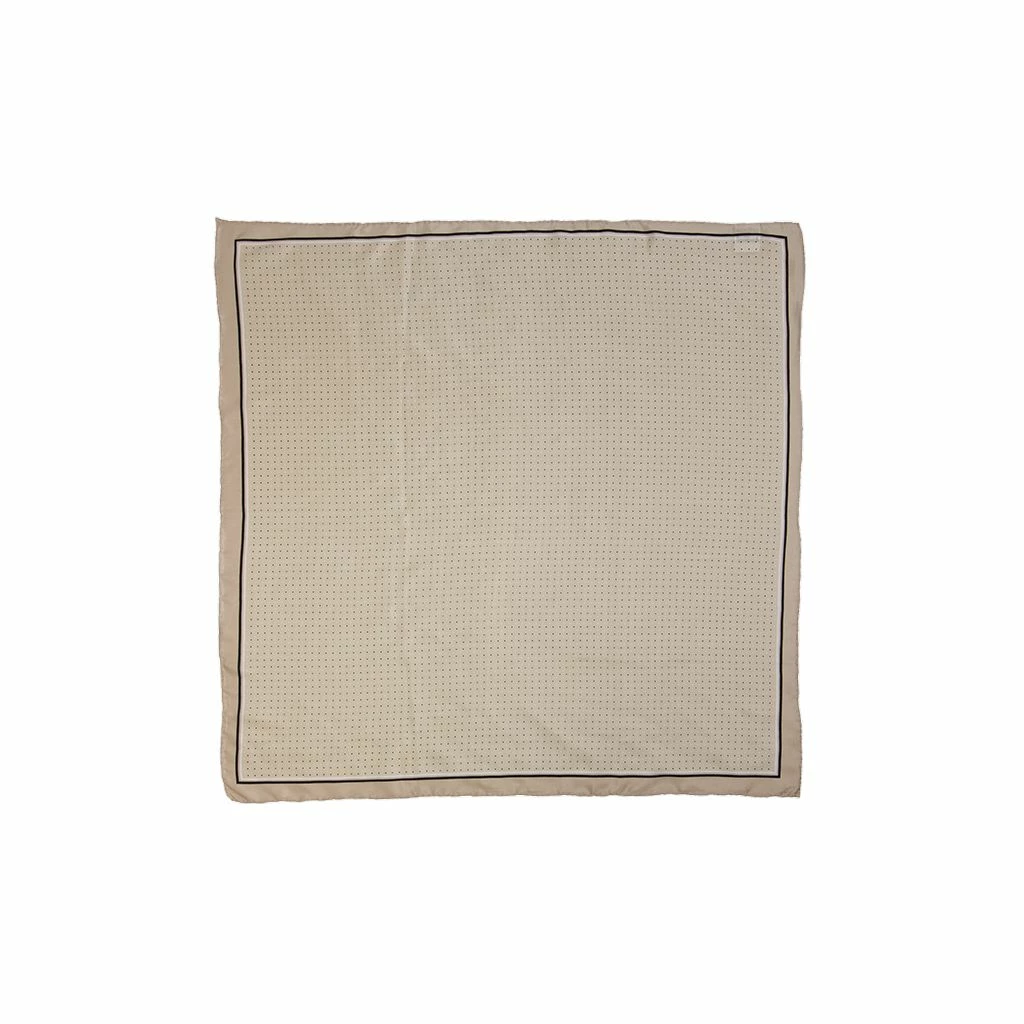 Wyoming Traders Cowboy Polka Dot Sand Scarf, CSA 1 Wyoming Traders Cowboy Polka Dot Sand Scarf, CSA