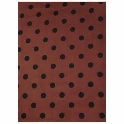 Wyoming Traders Cowboy Polka Dot Scarf, Wine, CWI