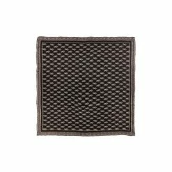 Wyoming Traders Satin Silk Scarf, #4 Black S4