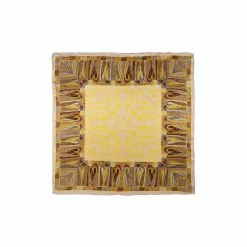 Wyoming Traders Satin Silk Scarf, #6 Brown, S6