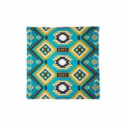 Wyoming Traders Southwest #1 Teal Gold Scarf