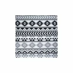 Wyoming Traders Southwest #7 Black White Scarf