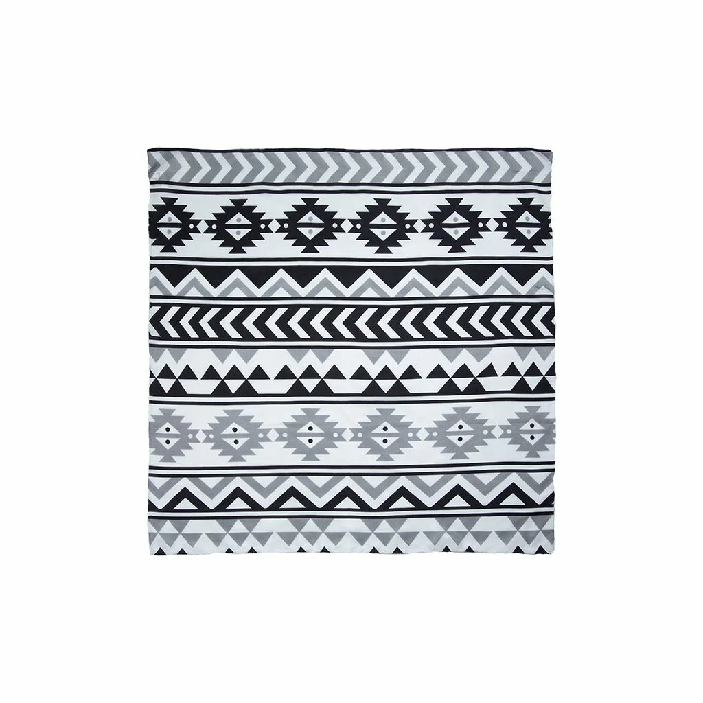Wyoming Traders Southwest #7 Black White Scarf 1 Wyoming Traders Southwest #7 Black White Scarf