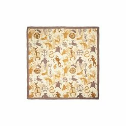 Wyoming Traders Southwest #8 Tan Cave Scarf, SWBG