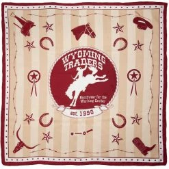Wyoming Traders Burgundy Scarf, WTB