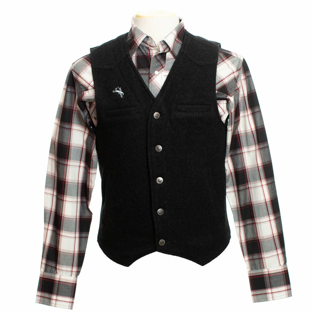Wyoming Traders Men's Wyoming Traders "Wyoming" Wool Vest 1 Wyoming Traders Men's Wyoming Traders "Wyoming" Wool Vest