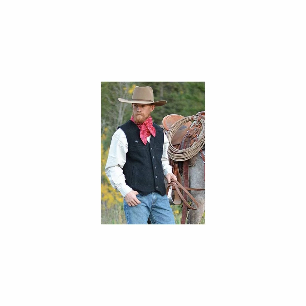 Wyoming Traders Men's Wyoming Traders "Wyoming" Wool Vest 2 Wyoming Traders Men's Wyoming Traders "Wyoming" Wool Vest - Image 2