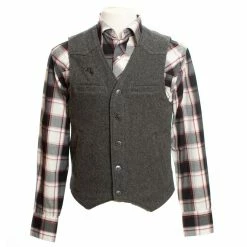 Wyoming Traders Men's Wyoming Traders "Wyoming" Wool Vest 10 Wyoming Traders Men's Wyoming Traders "Wyoming" Wool Vest -Hot Sale Wyoming Traders Shop 1463399