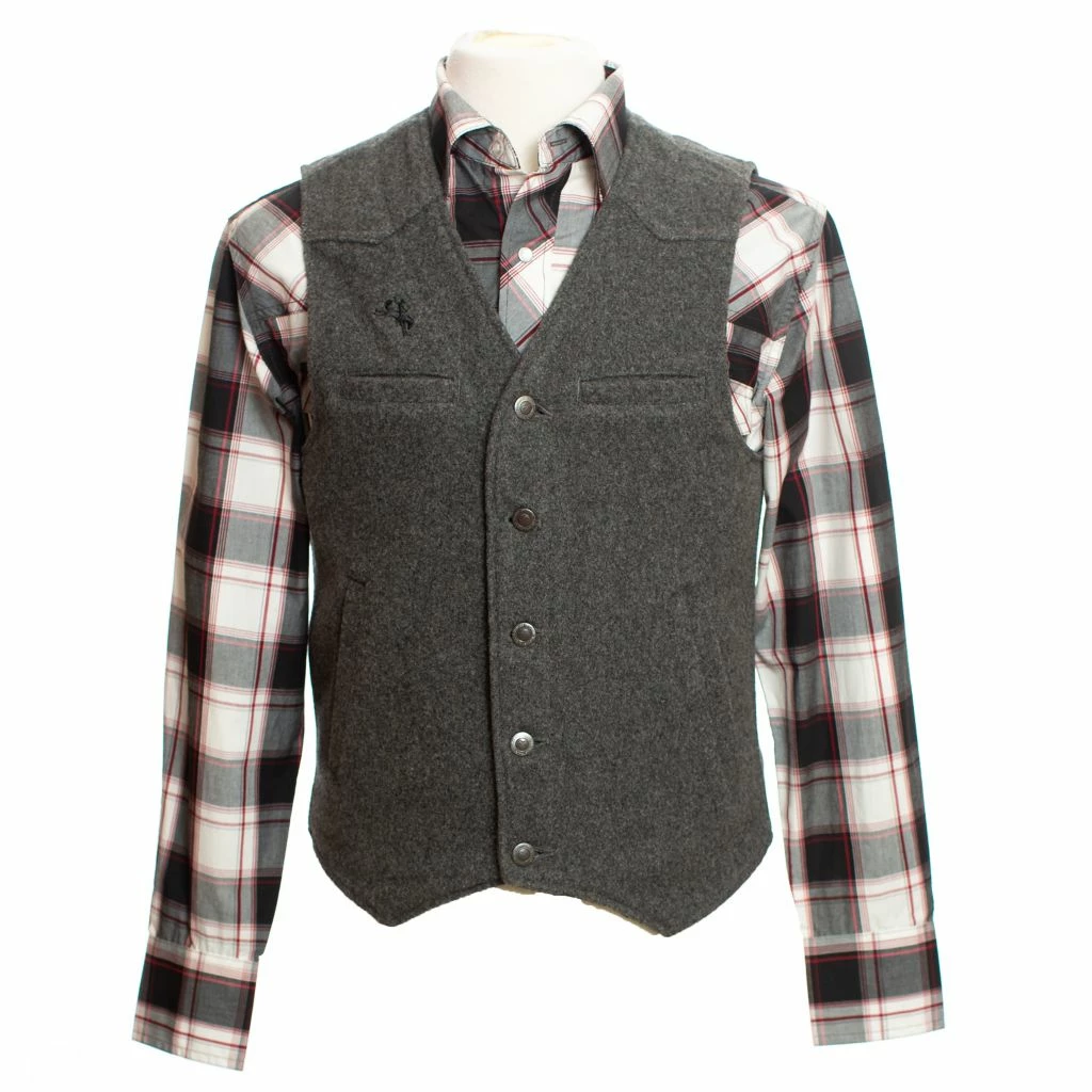 Wyoming Traders Men's Wyoming Traders "Wyoming" Wool Vest 5 Wyoming Traders Men's Wyoming Traders "Wyoming" Wool Vest - Image 5